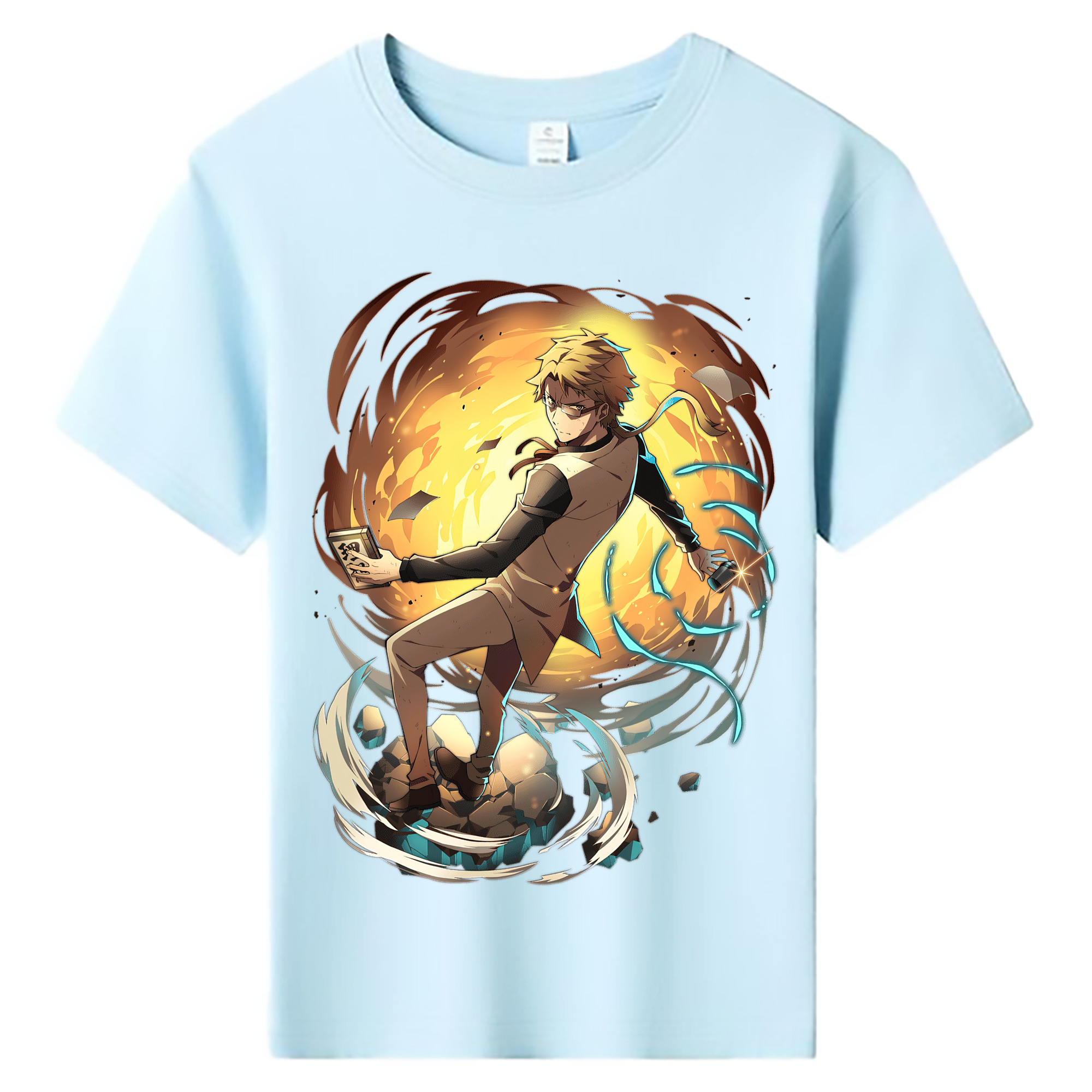 （画像用） 文豪ストレイドッグス Bungo Stray Dogs 綿100％キッズTシャツ（フロントプリント）